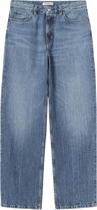 Carhartt WIP W’ Lavine Pant Blue Marble Used Wash