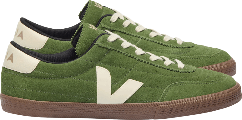 Veja Panenka Suede Militar/Pier/Bark