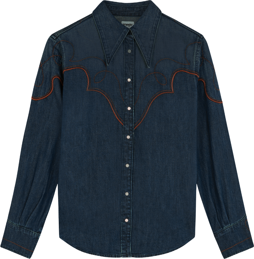 Wrangler Western Yoke Shirt Saloon