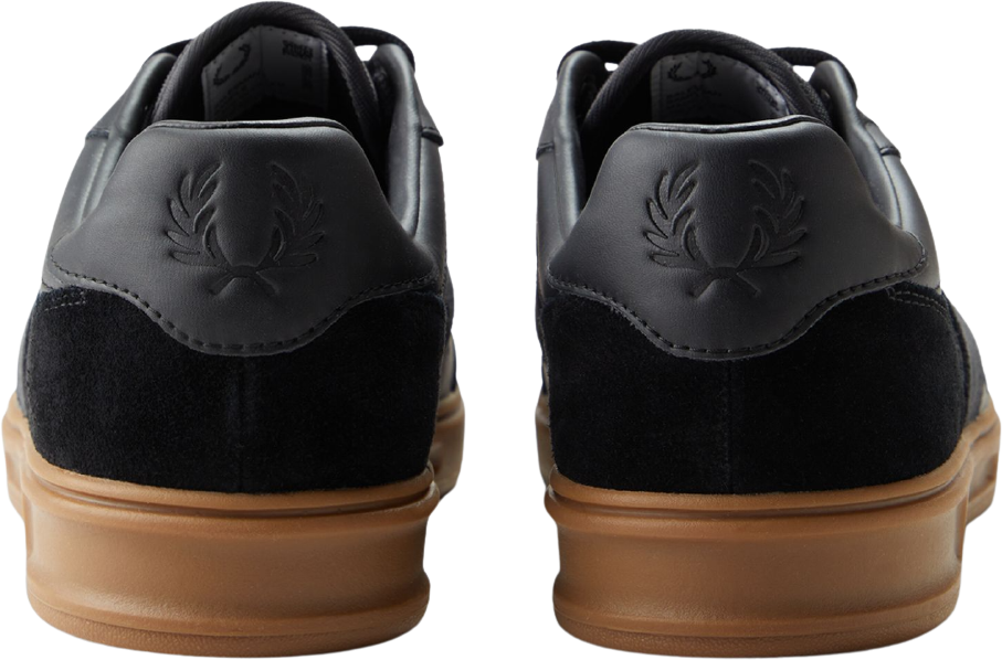 Fred Perry B4 Leather/Suede Black