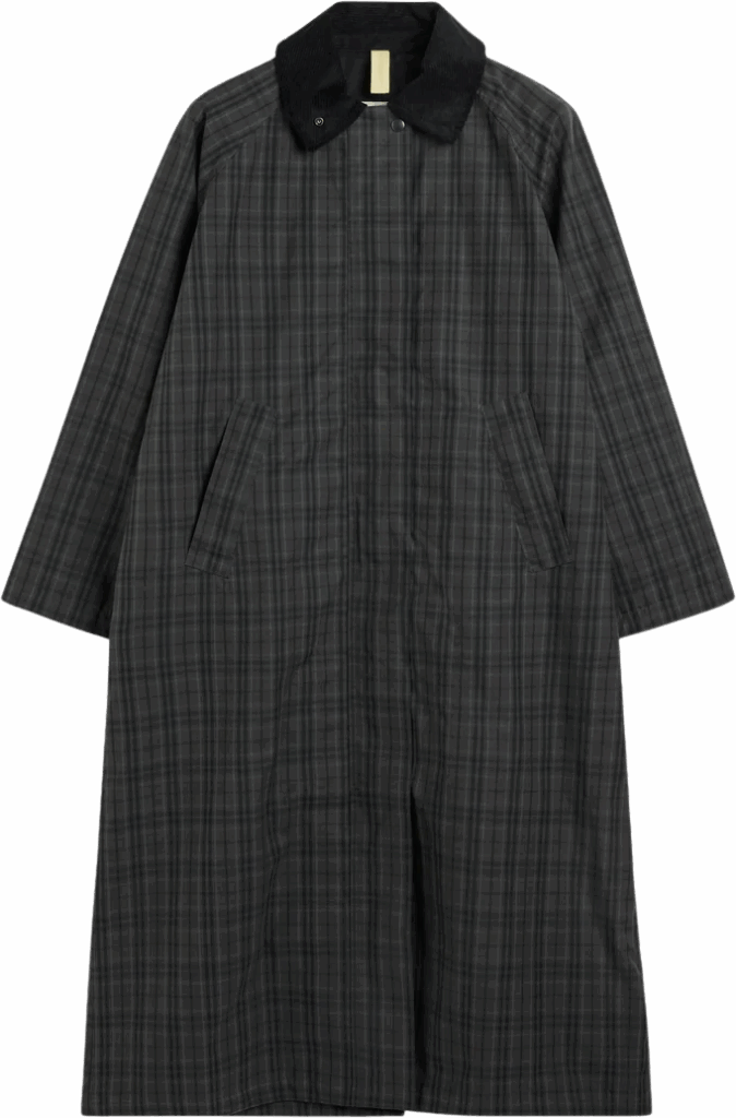 Brixtol Textiles Brooks Wax Black Check