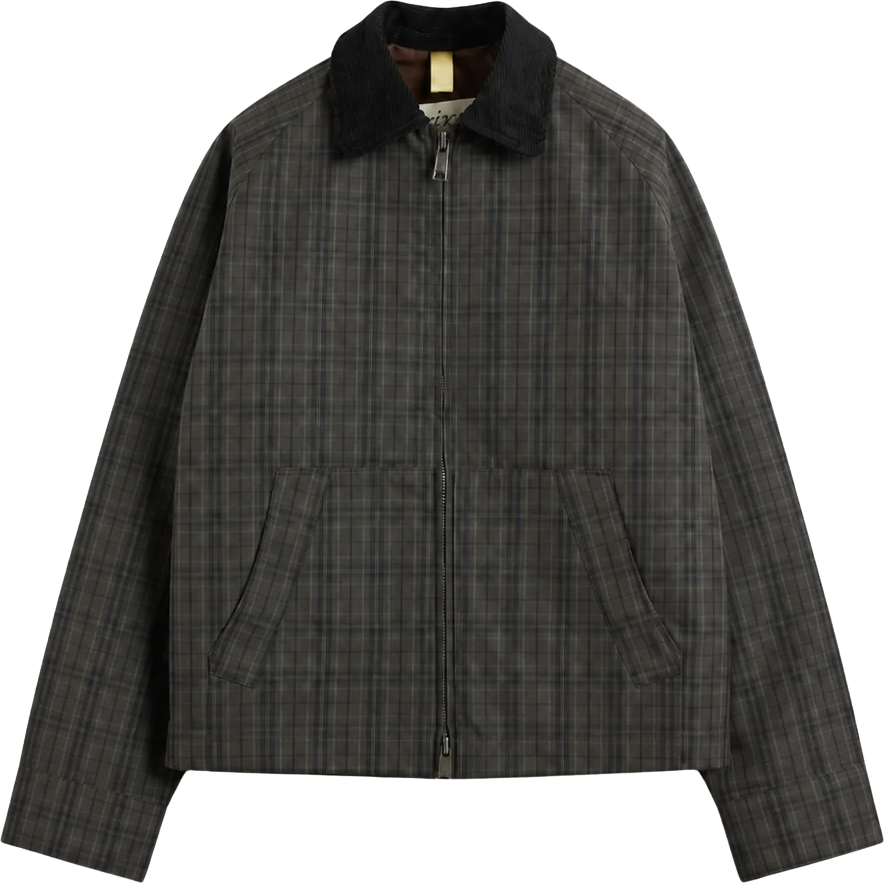 Brixtol Textiles Carter Wax Black Check