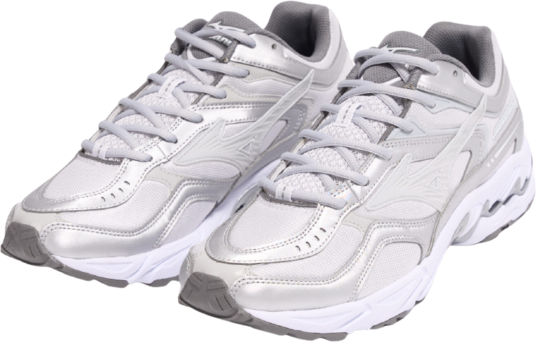 Mizuno Wave Mustang LS Foggy Dew/Harbor Mist/Silver