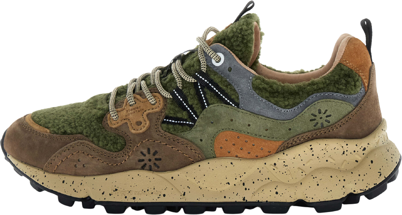 Flower Mountain Yamano 3 Uni Suede/Teddy Brown/Militara/Zucca