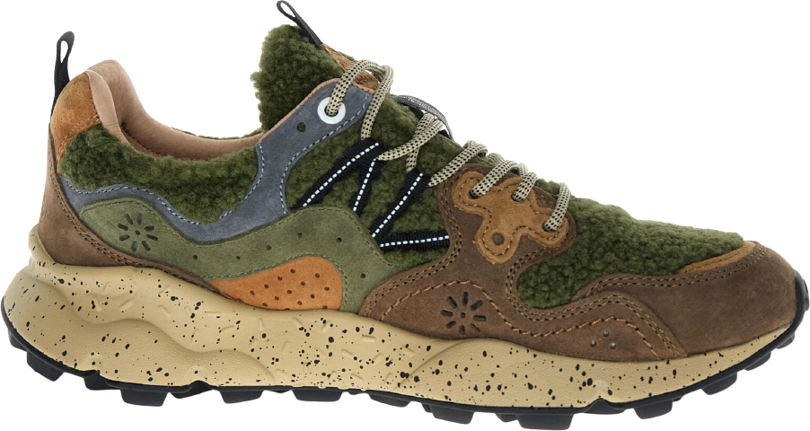 Flower Mountain Yamano 3 Uni Suede/Teddy Brown/Militara/Zucca
