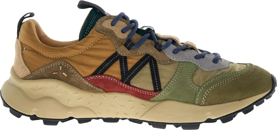 Flower Mountain Lenzan Man Cow/Suede Brown/Olive/Bordeaux