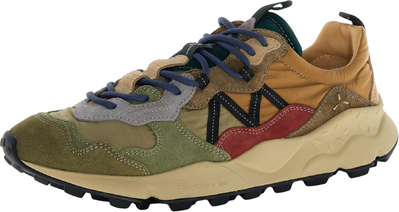 Flower Mountain Lenzan Man Cow/Suede Brown/Olive/Bordeaux