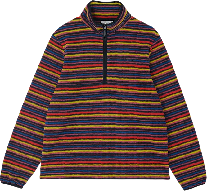 Gramicci Thermal Fleece Pullover Multi Stripe