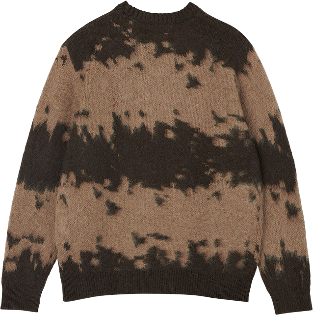 Gramicci Mohair Splatter Sweater Taupe