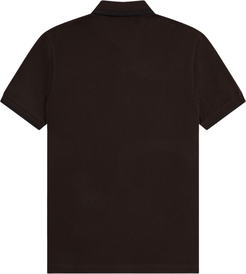 Fred Perry Twin Tipped Shirt Rich Brown/Black