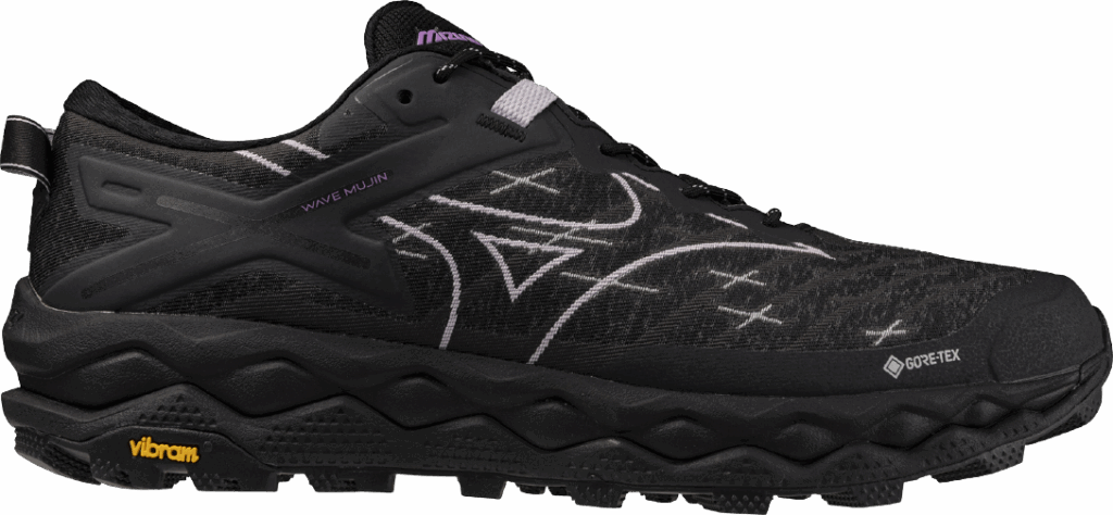 Mizuno Wave Mujin LS GTX Black/Iris/Spring Crocus