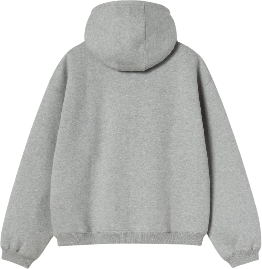 Carhartt WIP Hooded Ebbert Jacket Grey Heather/White