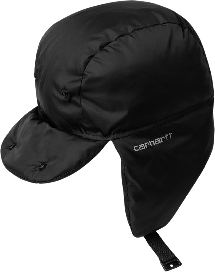 Carhartt WIP Ardon Ear Guard Cap Black/Shady Grey