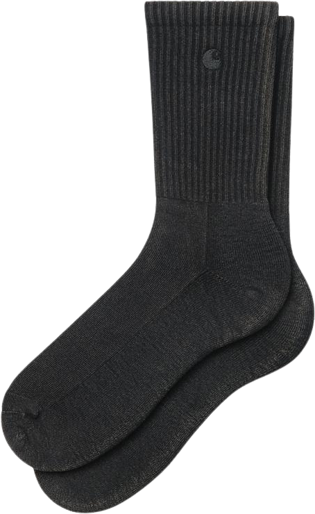 Carhartt WIP Lambert Socks Black Moon Wash