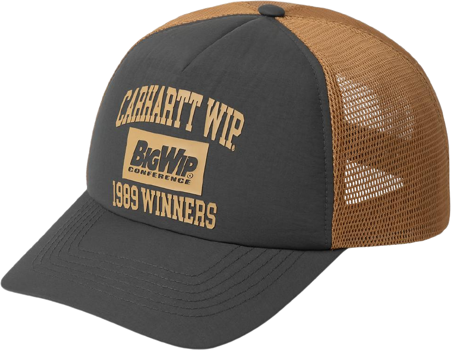 Carhartt WIP 1989 Winners Trucker Cap Raven/WIP Dusty H Brown