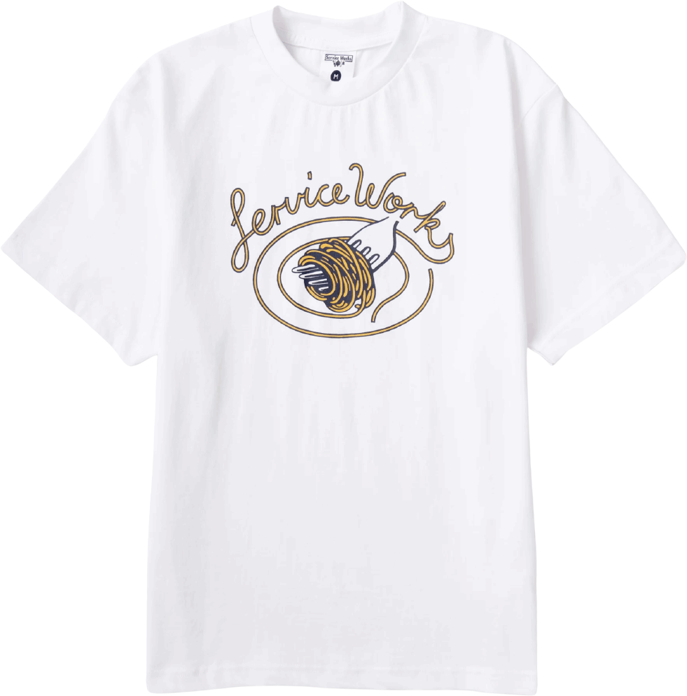 Service Works Spaghetti Tee White