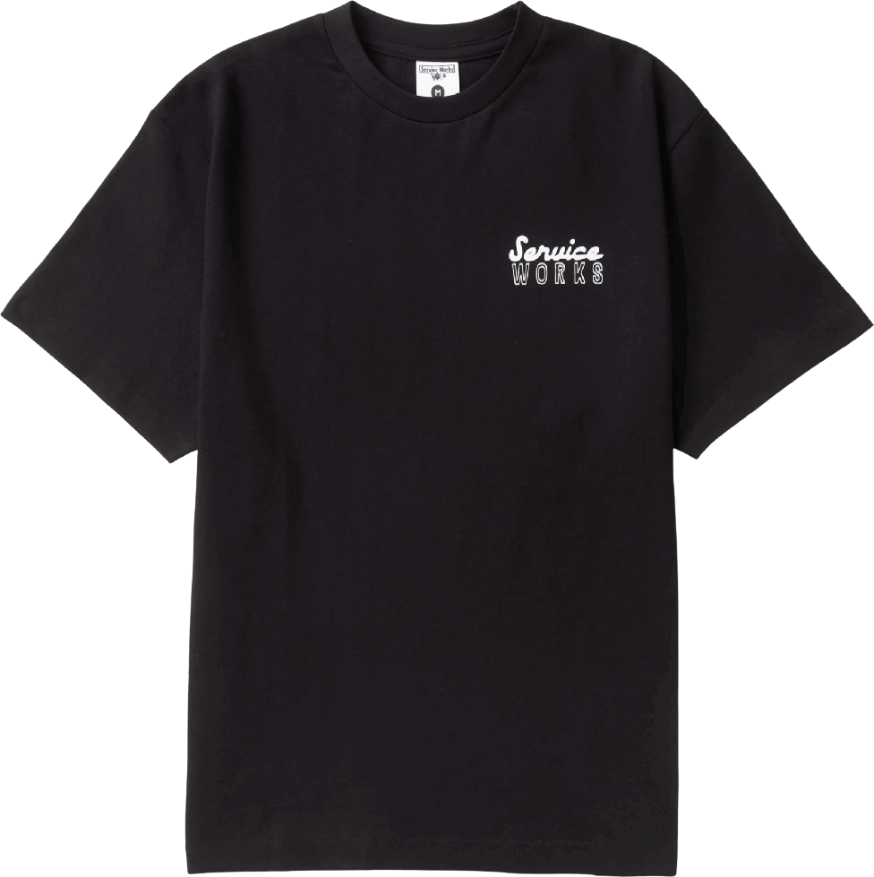 Service Works Eating Adventures Tee Black